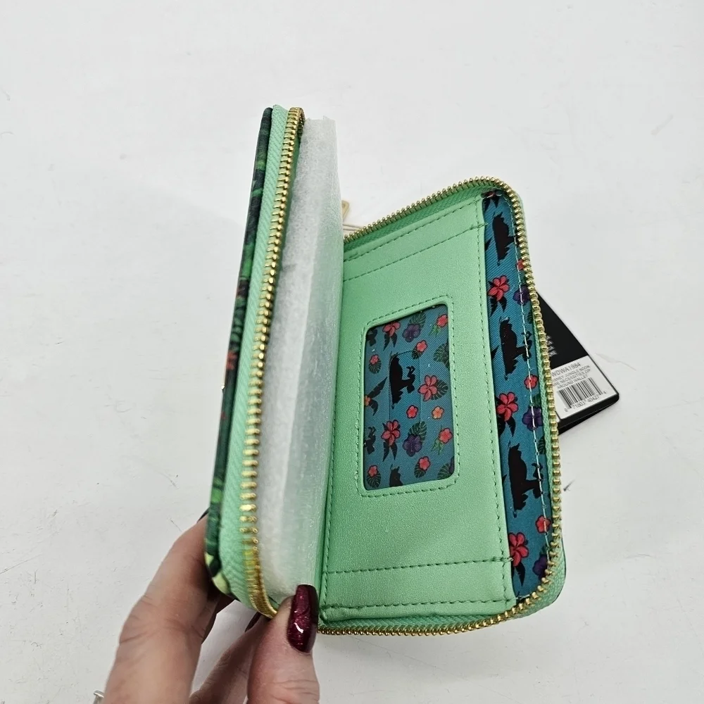 Loungefly Disney Jungle Book Mowgli, Baloo and Kaa Bare Necessities Zip Wallet